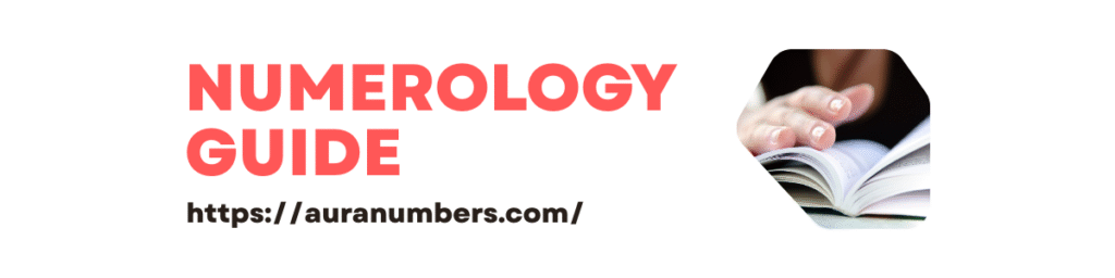Numerology Guide Banner - A comprehensive visual representation of numerology numbers and their meanings, including Cardinal and Master Numbers.